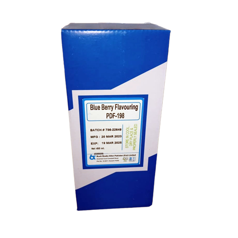 Bush Boake Allen - Blue Berry Flavoring - Food Essense - PDF 198 - 450 ml