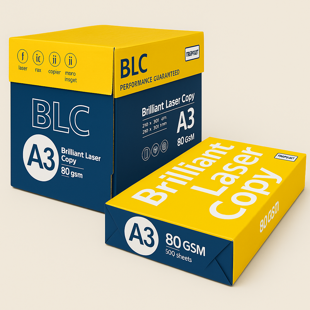 BLC - Multi Purpose - Copier Paper - Paper Ream - A3 - 80 GSM - 1 Ream (500 pages)