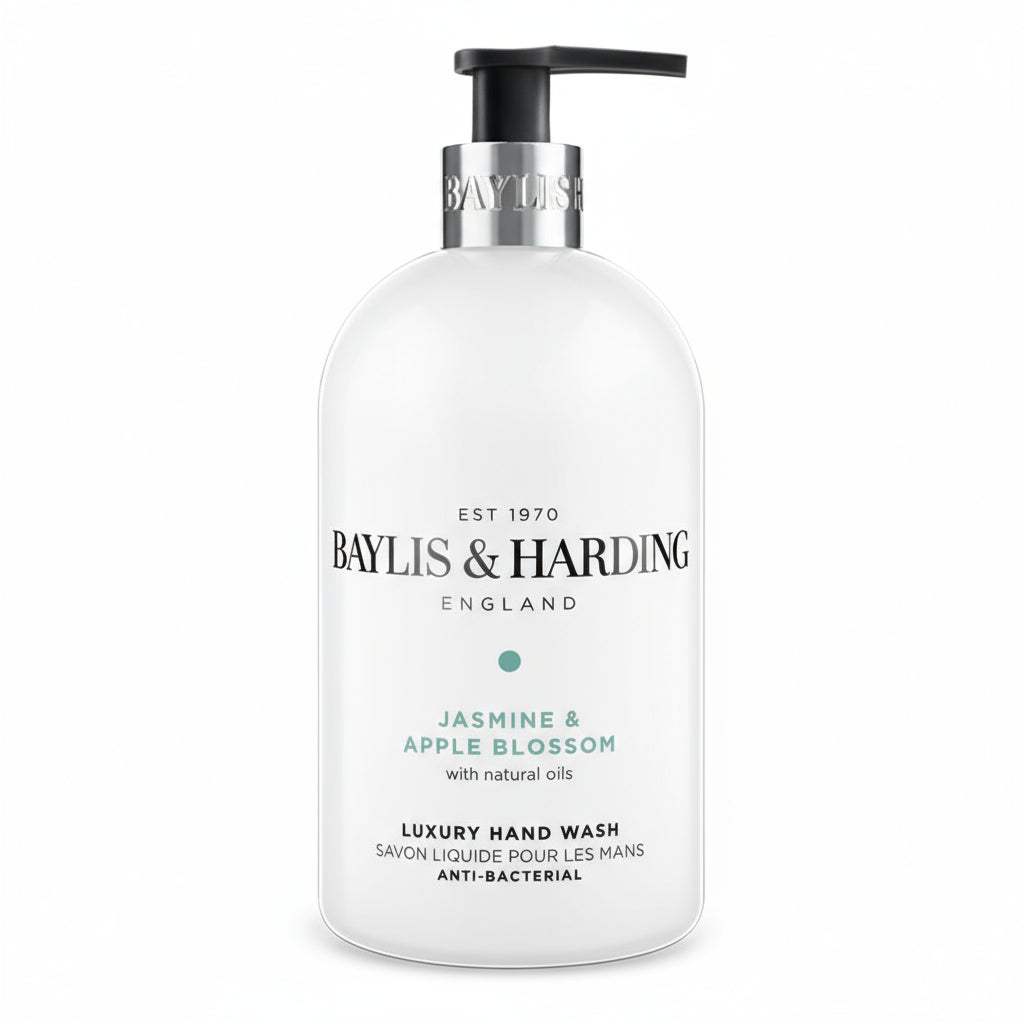 BAYLIS & HARDING - LUXURY HAND WASH - Jasmine & Apple Blossom - 500ml