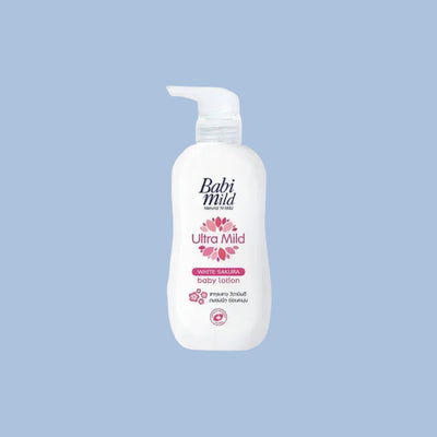 Babi mild - ULTRA MILD - WHITE SAKURA baby lotion - 350ml