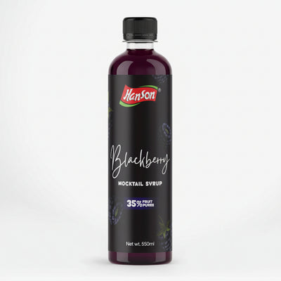 Hanson - BLACKBERRY SYRUP - 550ml