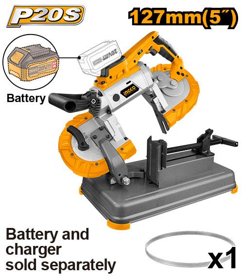 INGCO - Cordless band saw 20v CBSLI20127