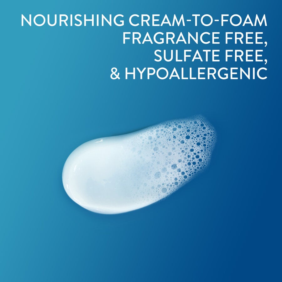 Cetaphil - Hydrating Foaming Cream Cleanser - For All Skin Types - 236ML (8oz)