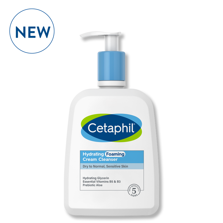 Cetaphil - Hydrating Foaming Cream Cleanser - For All Skin Types - 236ML (8oz)