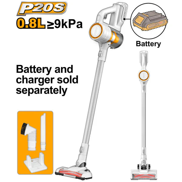INGCO - Cordless vacuum cleaner 20v CVLI20061