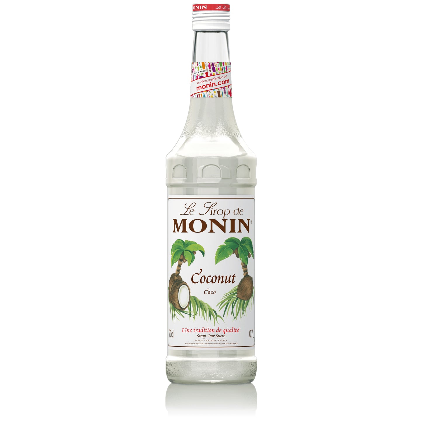 Monin - Coconut Syrup - 1 Liter - Le Sirop De Monin