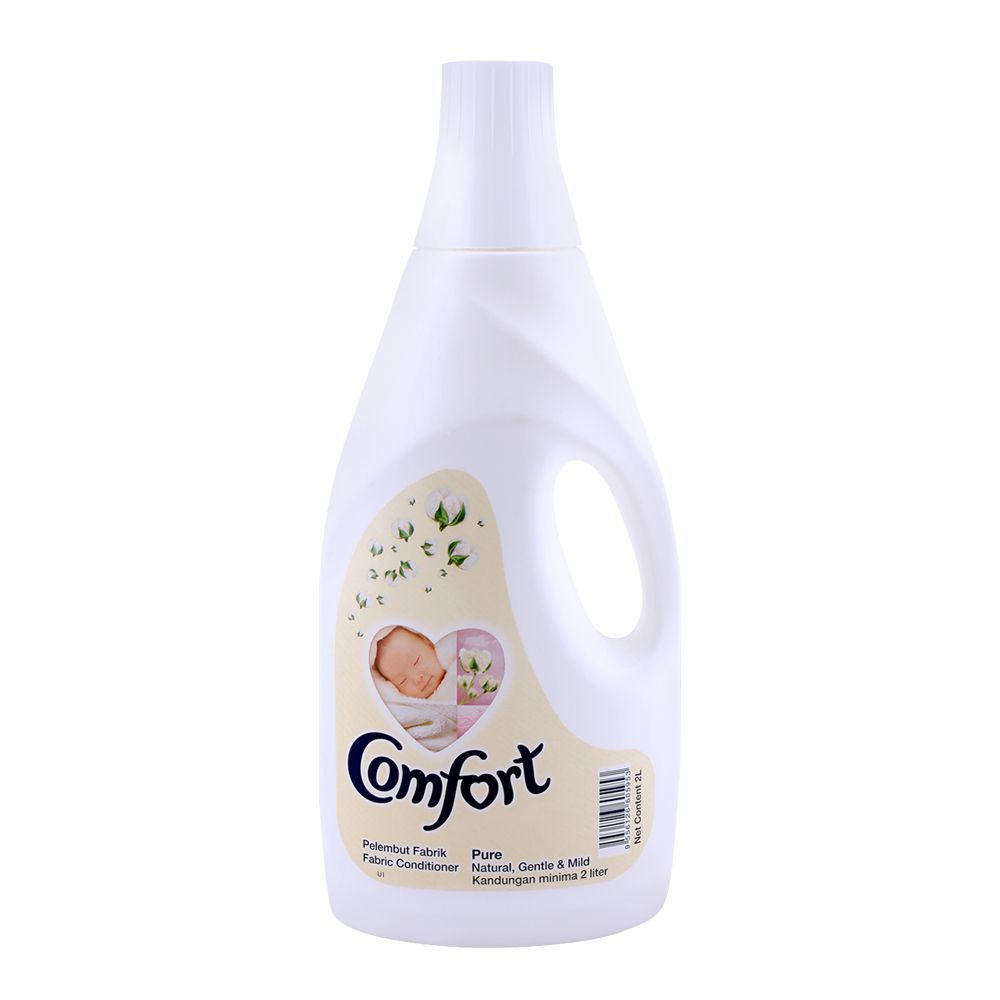 Comfort - Pure, Gentle & Mild - Fabric Softener - Bottle - 2000ml (2L) - White (Gentle)