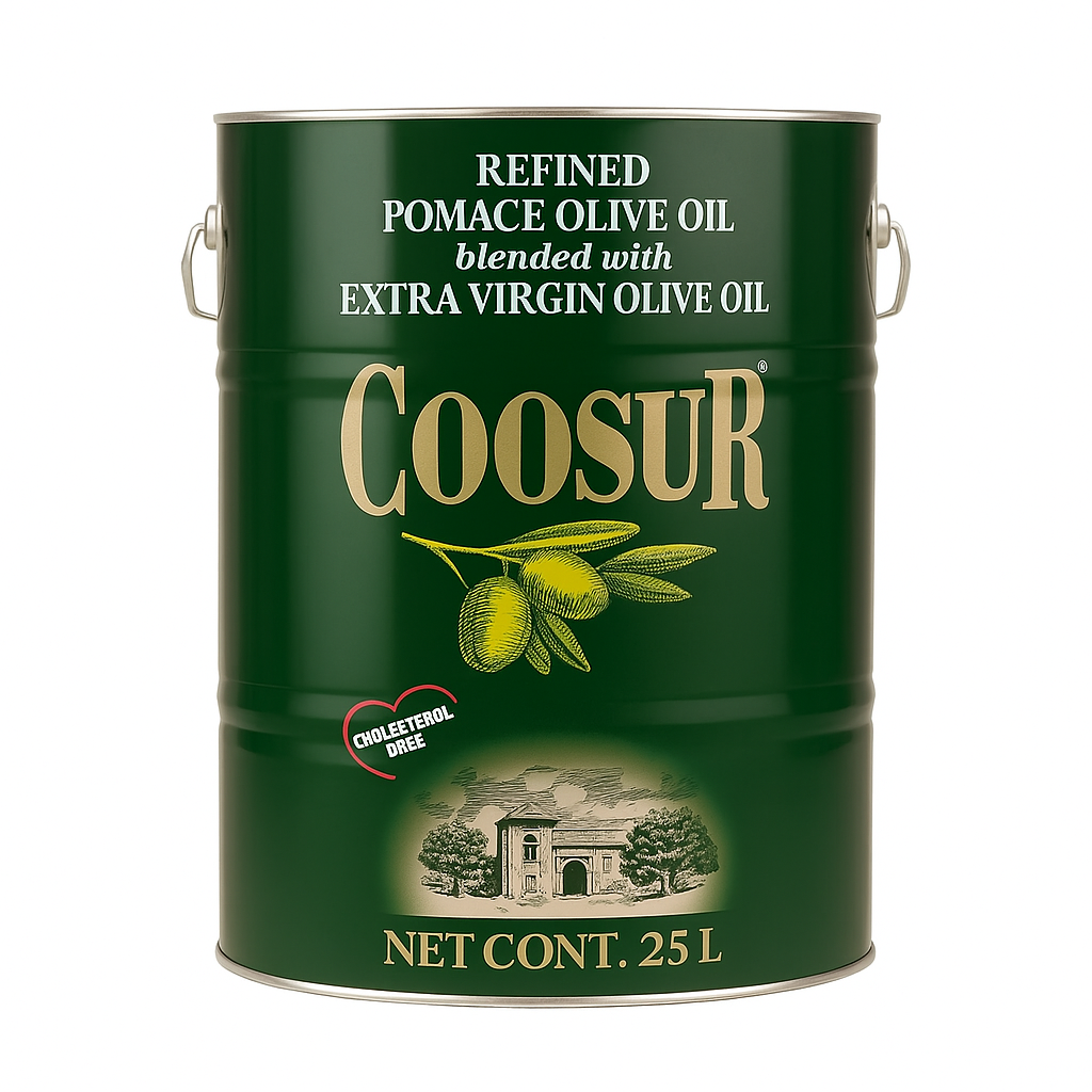 Coosur - Spanish - Pomace Olive Oil - 25L - Industrial Drum