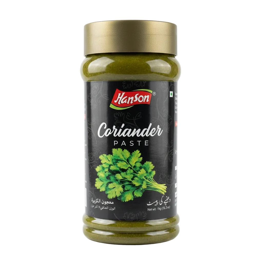 Hanson - CORIANDER PASTE - Pet Jar - 1Kg