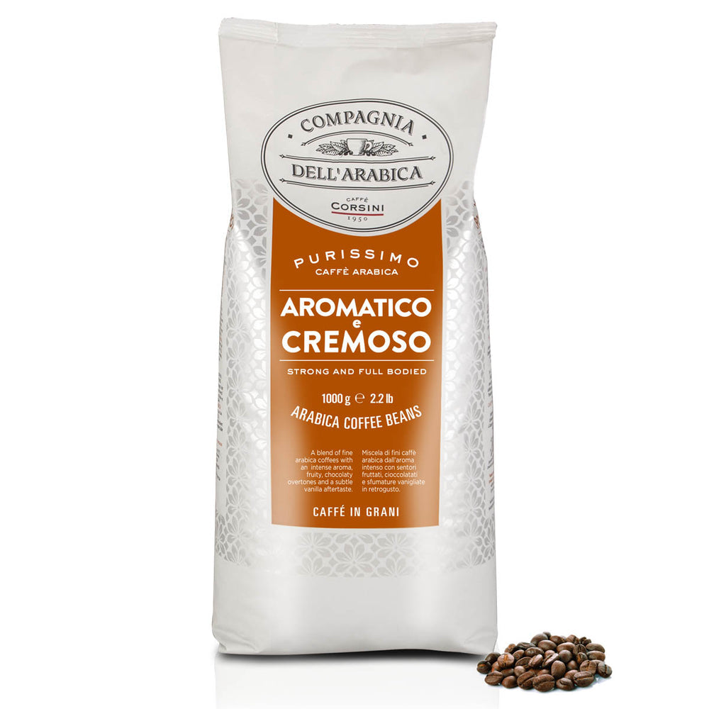 Corsini - Coffee Beans - Aromatico e Cremoso - 100% Arabica - 1Kg