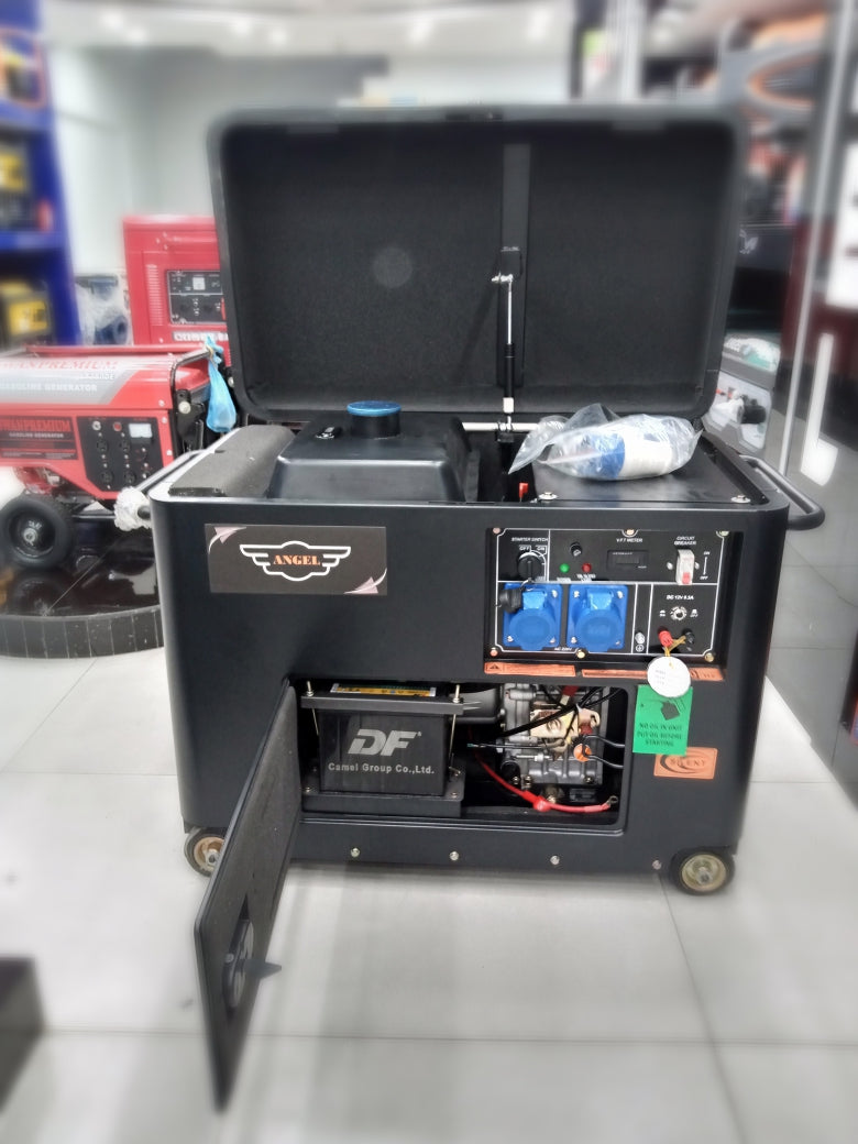 Angel - AG 10000 W-SE 8.0 KVA ( 6500 Watts) Diesel - Canopy - Generator