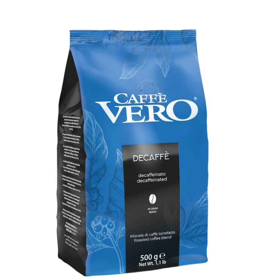 Caffe Vero – Coffee Beans – Decaffe – 1kg