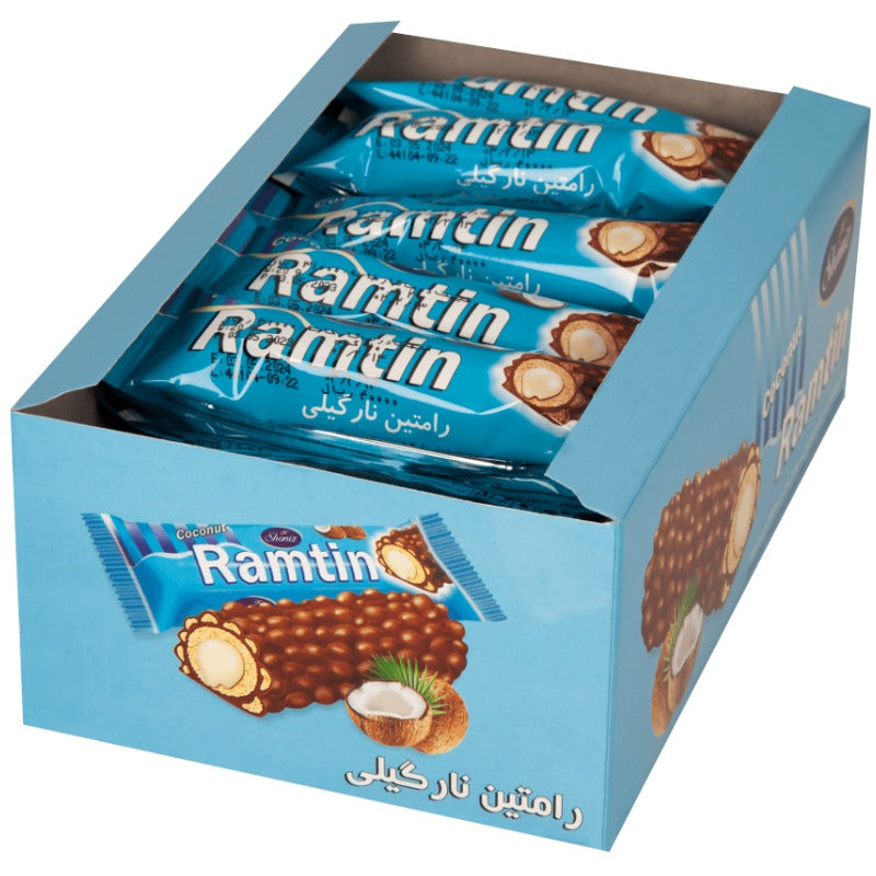 Shoniz - Ramtin - Chocolate Coated Bar with Filled Coconut Cream - Chocolate Bar (Imported)