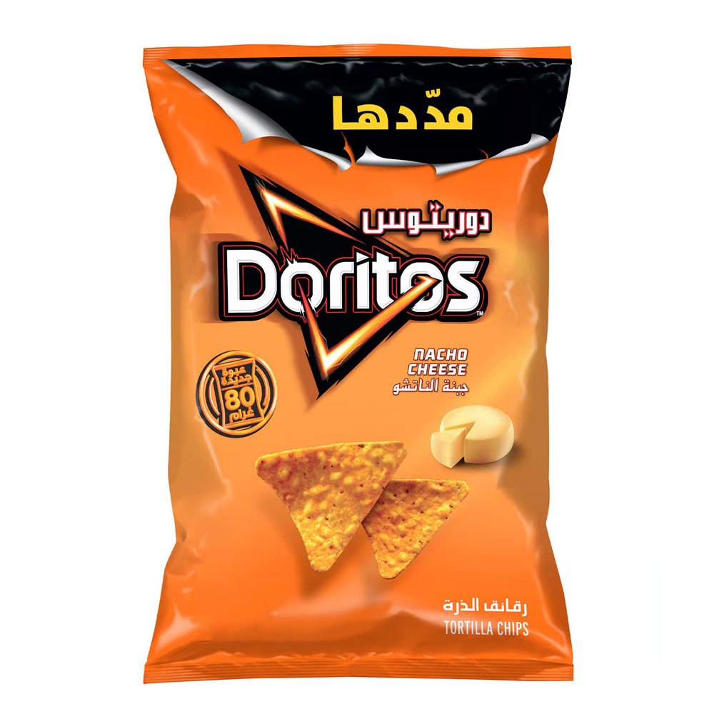 Doritos - Nacho Cheese - Tortilla Chips - 105 gm