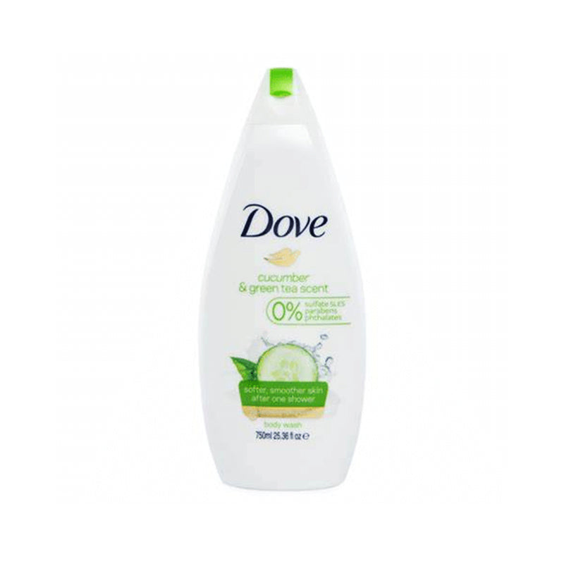 Dove - Body Wash - Refreshing - Cucumber & Green Tea Scent - 750 ML