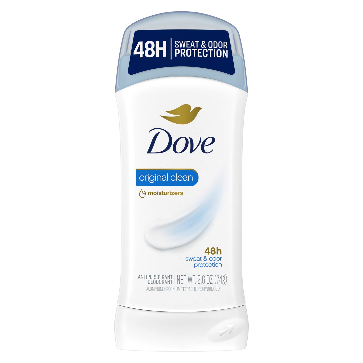Dove Sensitive - Anti-Perspirant - Deodorant Stick - Invisible Solid Original Clean - 2.60 oz (76gm)