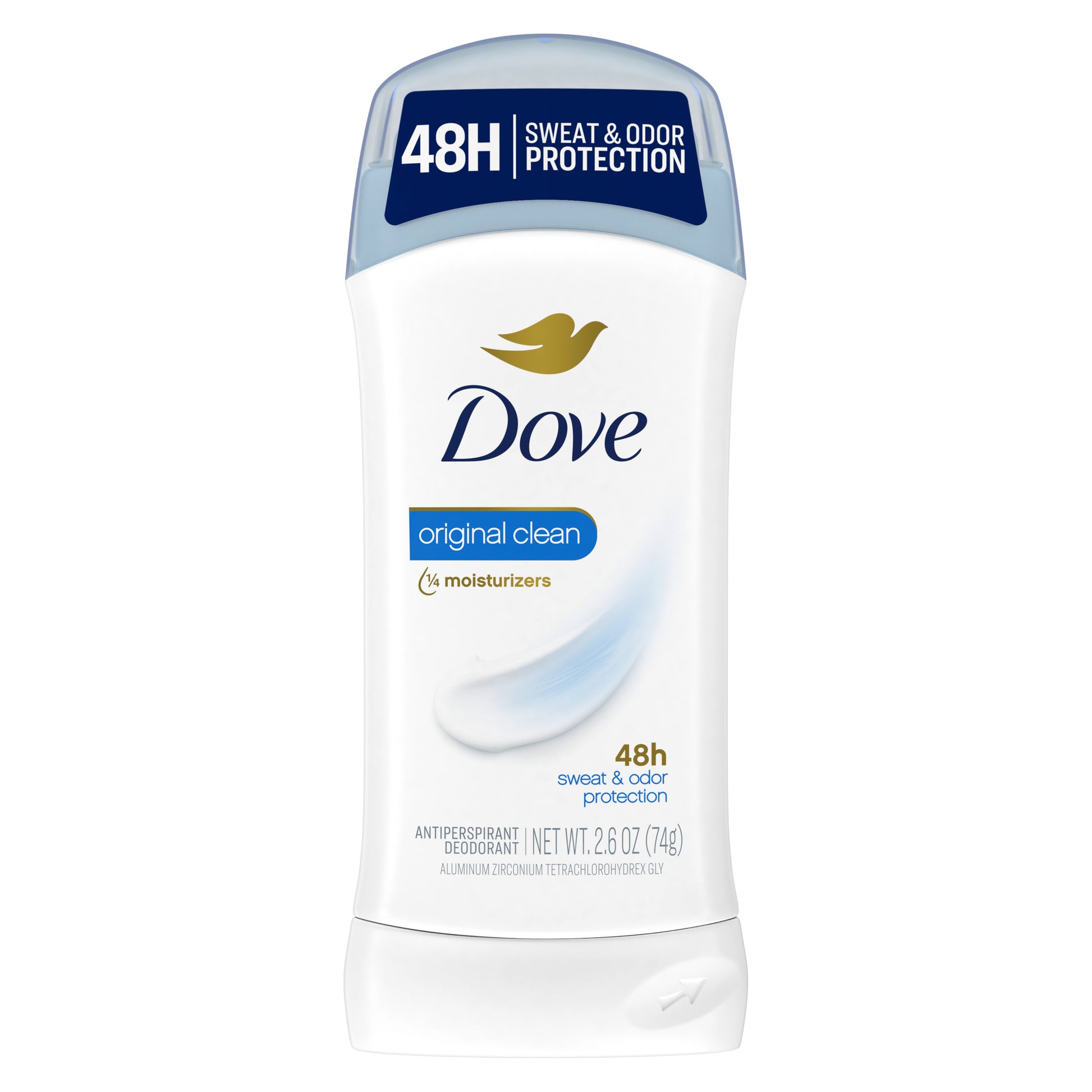 Dove Sensitive - Anti-Perspirant - Deodorant Stick - Invisible Solid Original Clean - 2.60 oz (76gm)