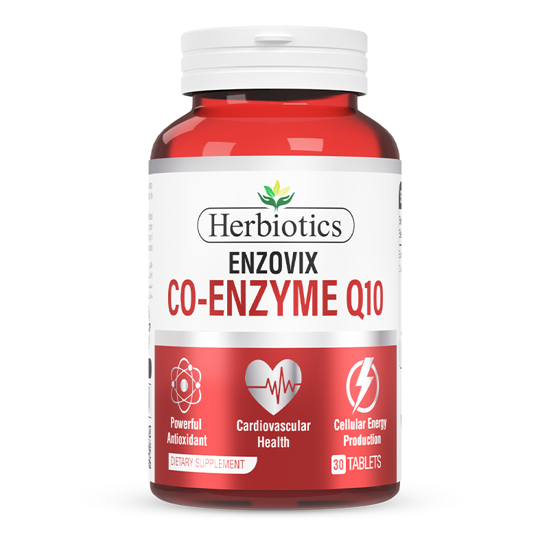 Herbiotics - Enzovix - Supplement - Standard Pack - Co Q10 Heart Health