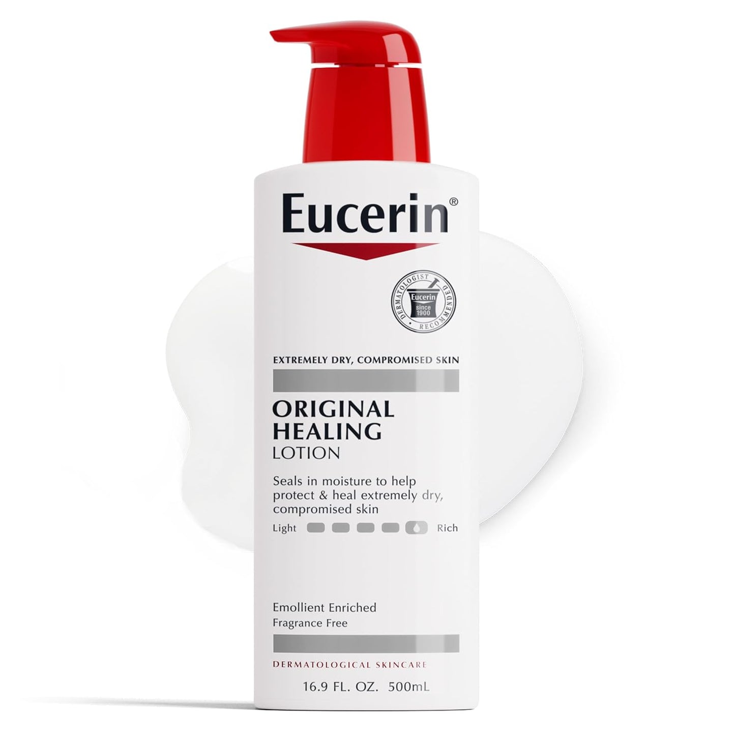 Eucerin - Extremely Dry Compromised Skin - Original - Healing Lotion - Fragrance-Free - 16.9Oz/500Ml
