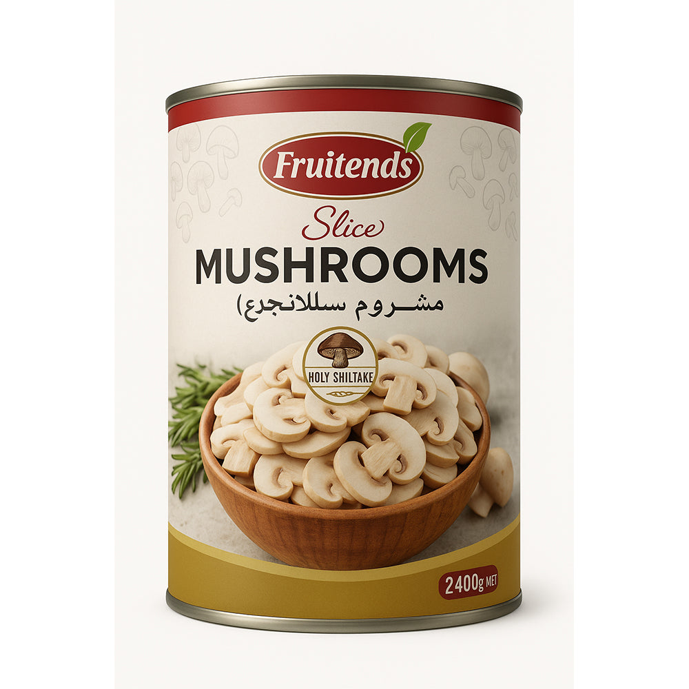 Fruitends - Mushrooms - Sliced - 2500 gm