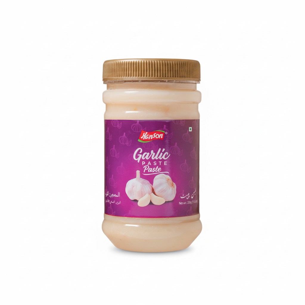 Hanson - GARLIC PASTE - Pet Jar 330gm