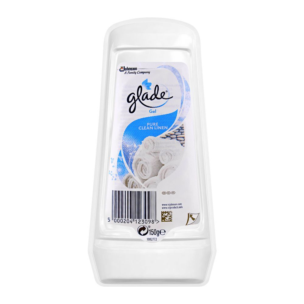 Glade - Solid Gel - Pure Clean Linen - Air Freshener - 150g