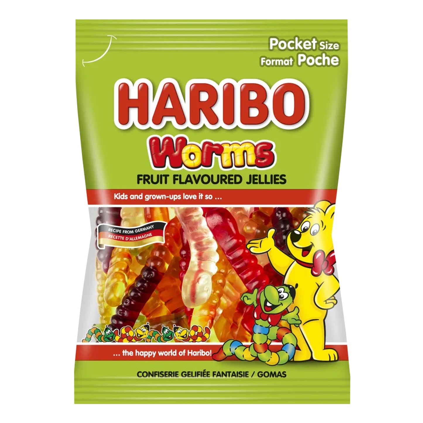 HARIBO - Stripemix - Worms - 30gm - 48 CT