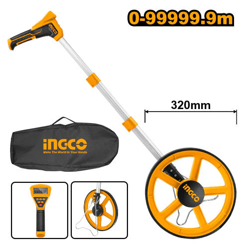 INGCO - Digital display measuring wheel 1000m HDMW23