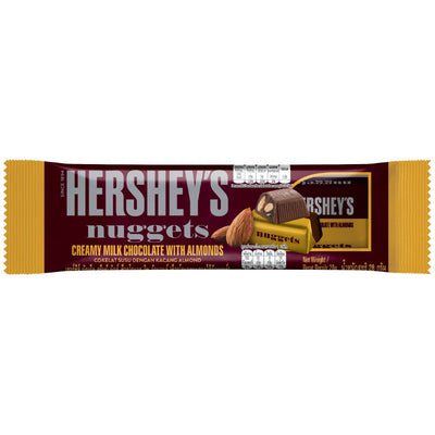 Hershey Nuggets - Creamy Milk Chocolate With Almonds - 24x 28 gram