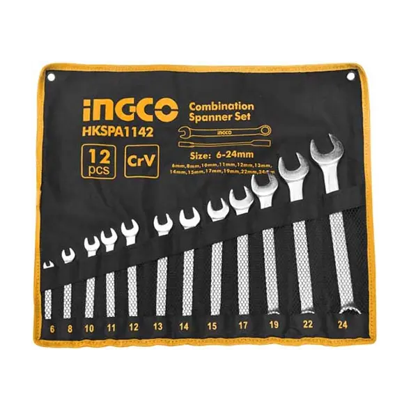 INGCO - 12Pcs Combination spanner set HKSPA1142