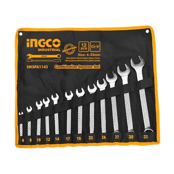 INGCO - 12Pcs Combination spanner set HKSPA1143