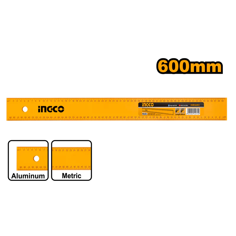 INGCO - Ruler 60cm' HSR26002