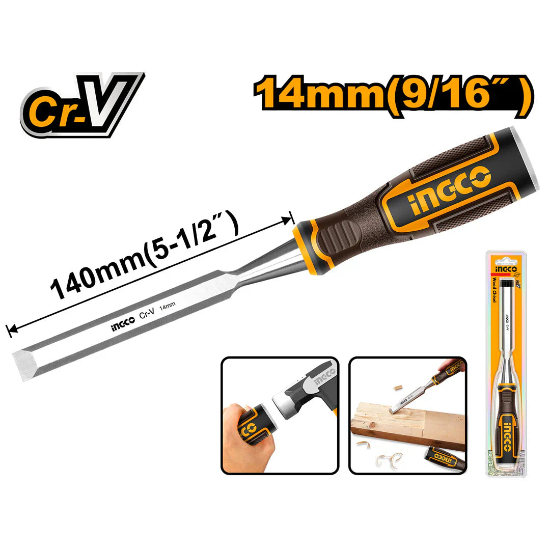INGCO - Wood chisel 14mm HWC0814