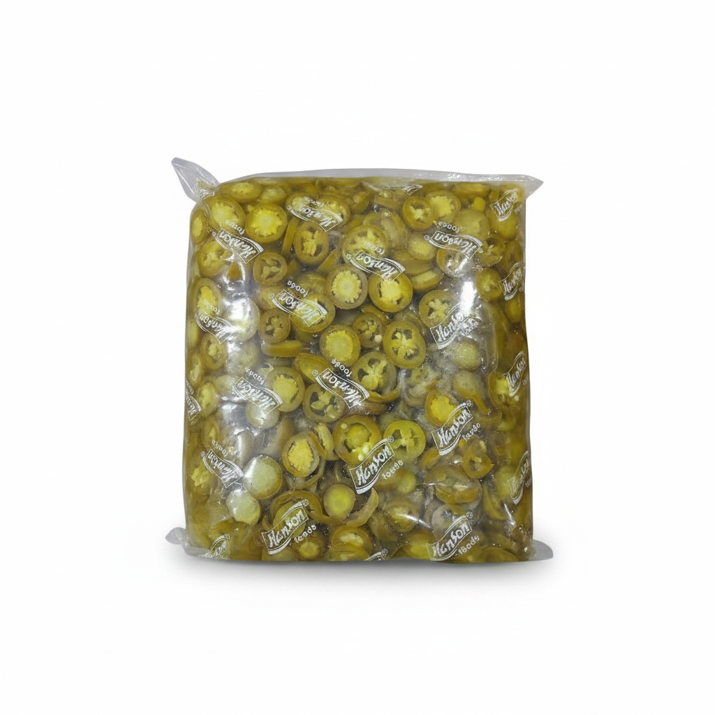 Hanson Foods - Green Sliced Jalapenos - 1kg