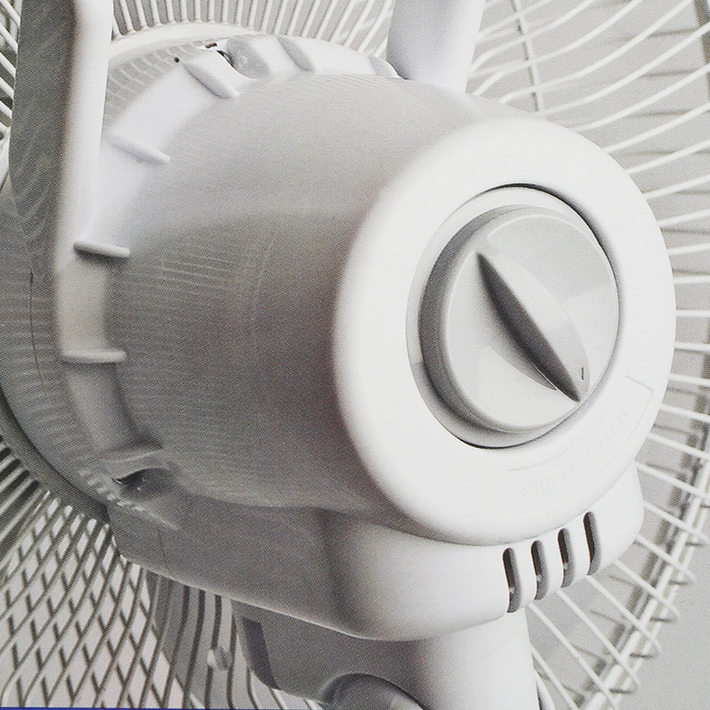 Lido - Rechargeable Fan (MS-3416r) - 16" - With Adjustable Stand & Remote Control