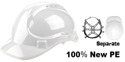Ingco Safety Helmet - White - Ventilated | HSH209 | Jodiabaazar.com