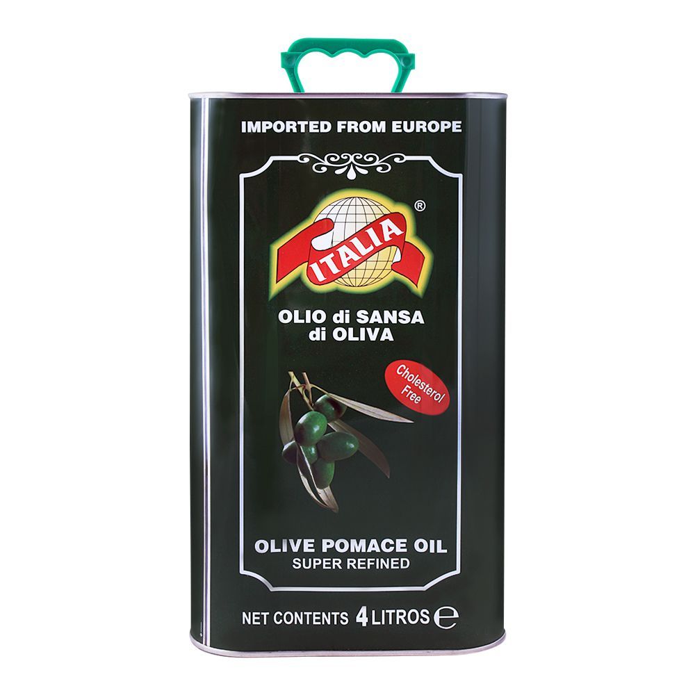 Italia - Pomace - 4L (4000 ML) - Olive Oil - Olio Di Sansa Di Oliva