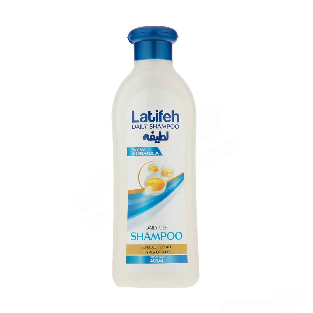 Latifeh - Daily Shampoo - 400ml - شامپو مو لطیفه مدل Daily روزانه 400 میل