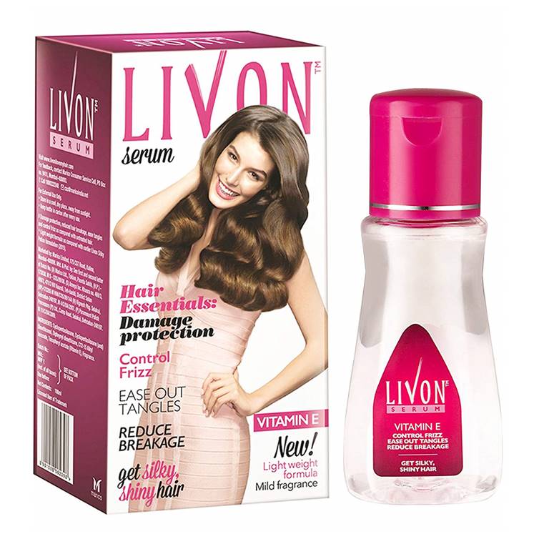 Livon - Hair Essentials Serum - For Damage Protection & Frizz Control - 50 ML