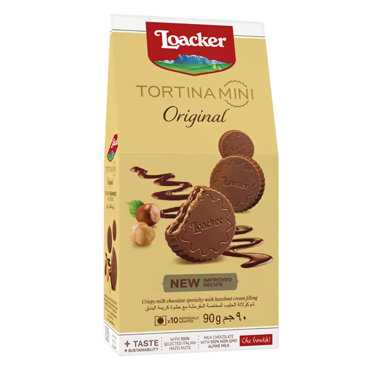 Loacker - Tortina Mini (Original) - 90gm - 15 CT