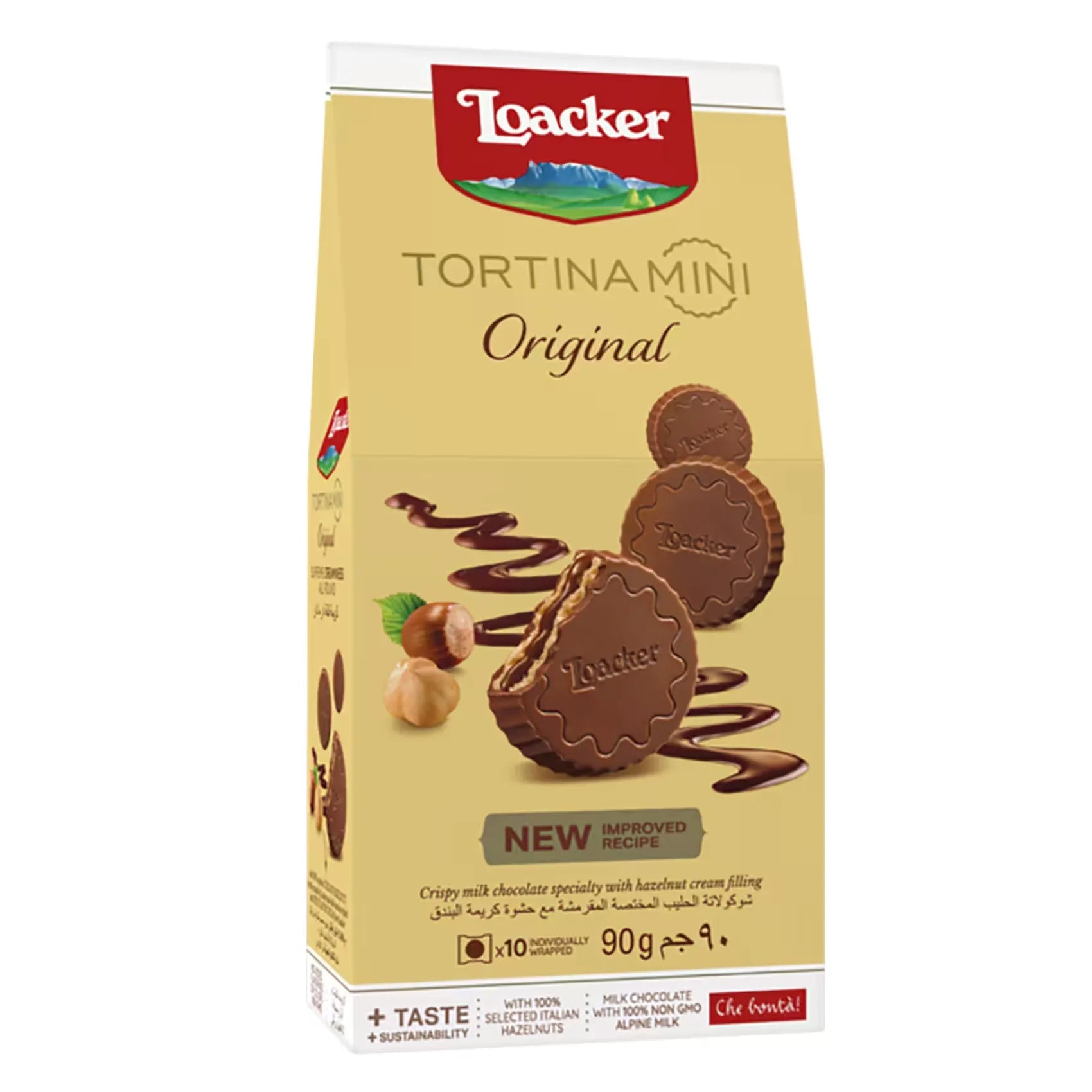 Loacker - Tortina Mini (Original) - 90gm - 15 CT