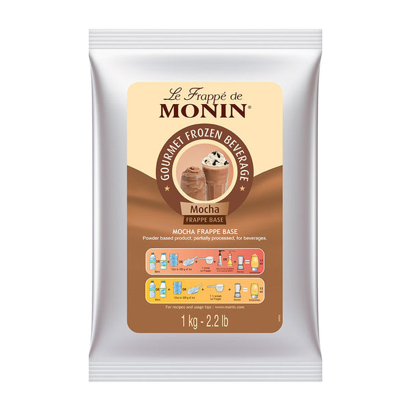 MONIN - Frappe Mocha - 1Kg/2.2Lb - Le Frappé de Monin