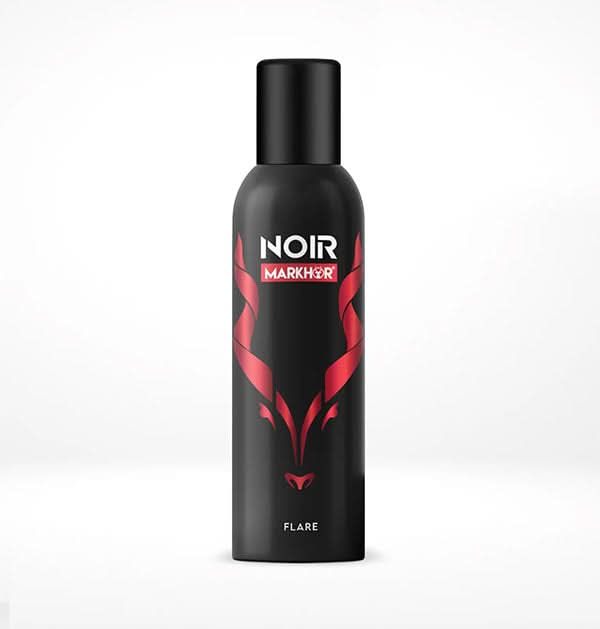 Markhor Body Spray Noir Flare (Non-gas) - 120ml Long Lasting Fragrance (Non-Gas) - Pack of 12 | Jodiabaazar.com