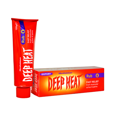 Deep Heat - Fast Pain Relief Cream - Rub - 100g (Original)