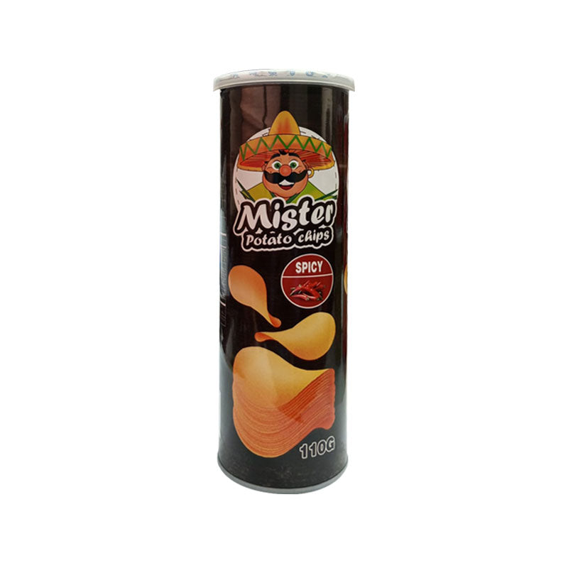 Mister Potato Chips - SPICY- 110G-Crtn
