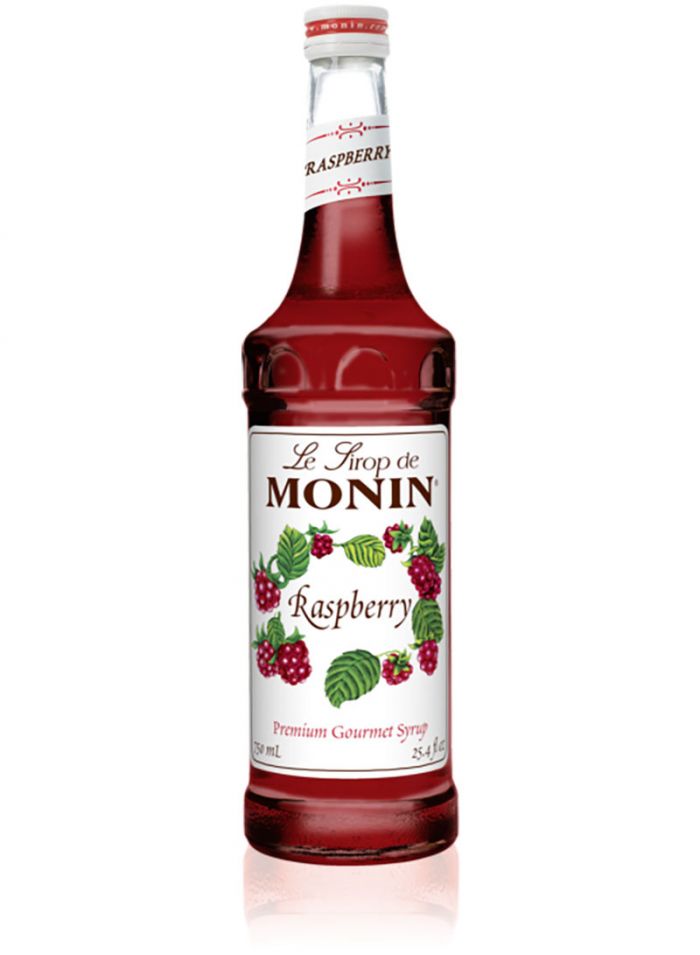 Monin - Raspberry Syrup - 1 Liter - Le Sirop De Monin