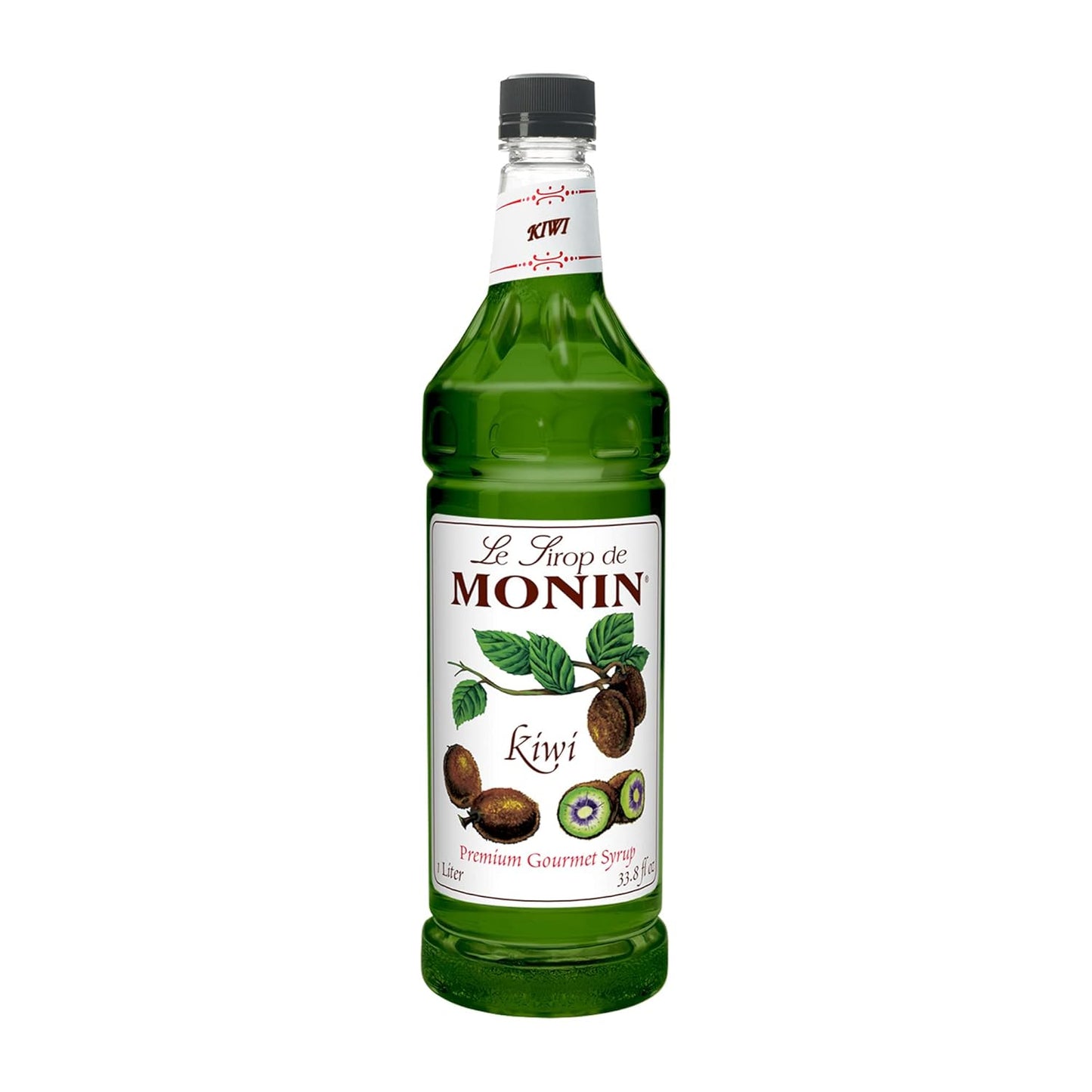 Monin - Kiwi Syrup - 1 Liter - Le Sirop De Monin