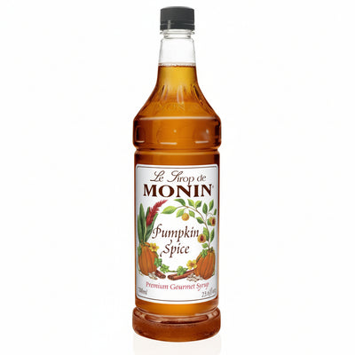 Monin - Pumpkin Spice Syrup - 1 Liter - Le Sirop De Monin