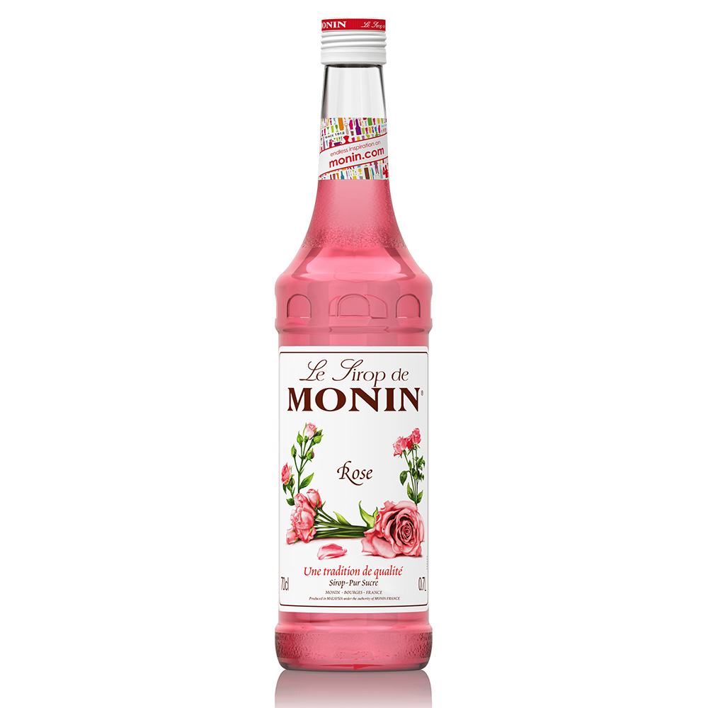 Monin - Rose Syrup - 700 ml - Le Sirop De Monin