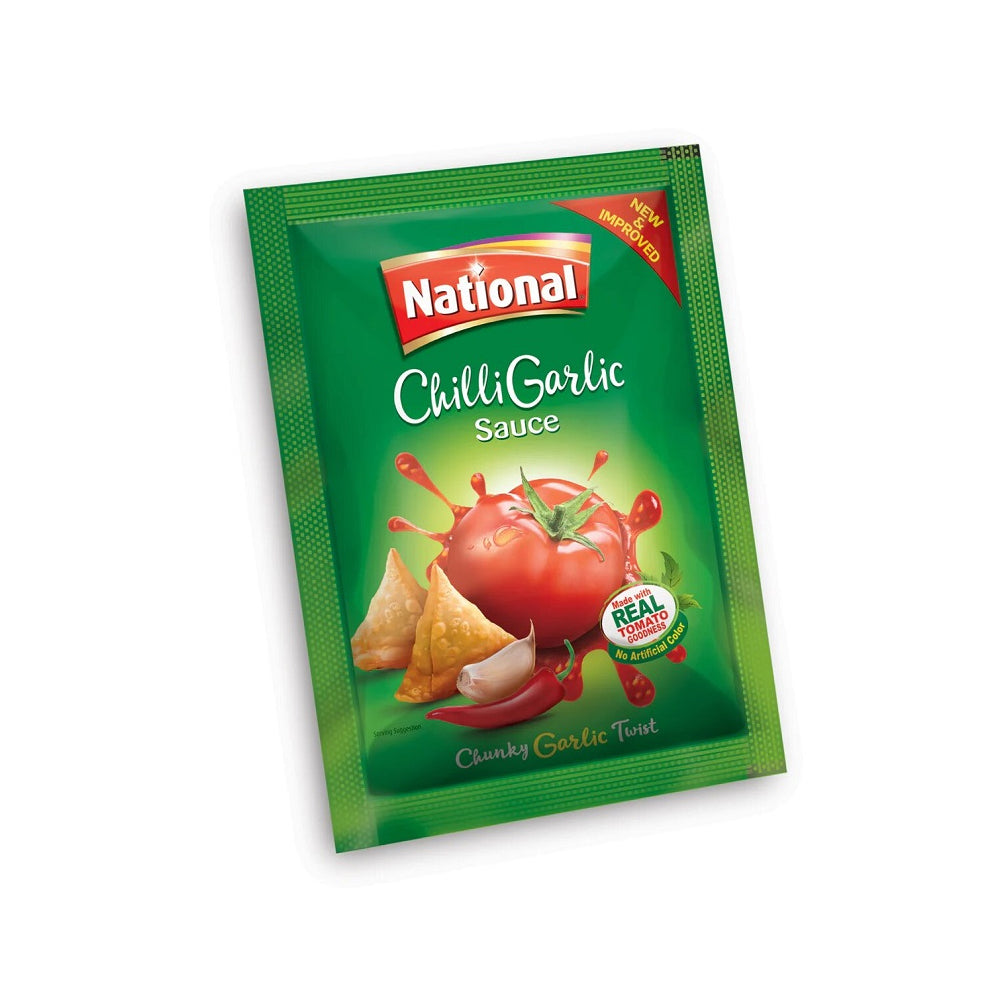 National Foods - Chilli Garlic Sauce - 9G x 510ct